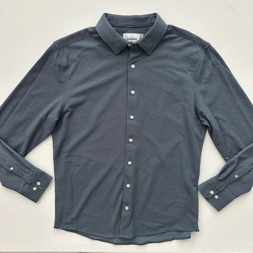 Goodfellow Men's Long Sleeve Casual Dress Shirt Size M